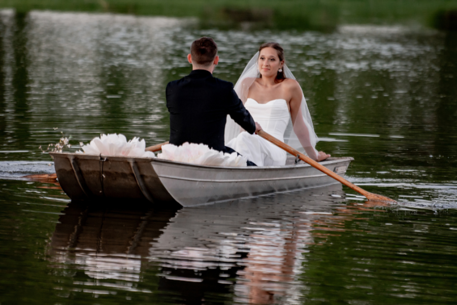 lakeside wedding