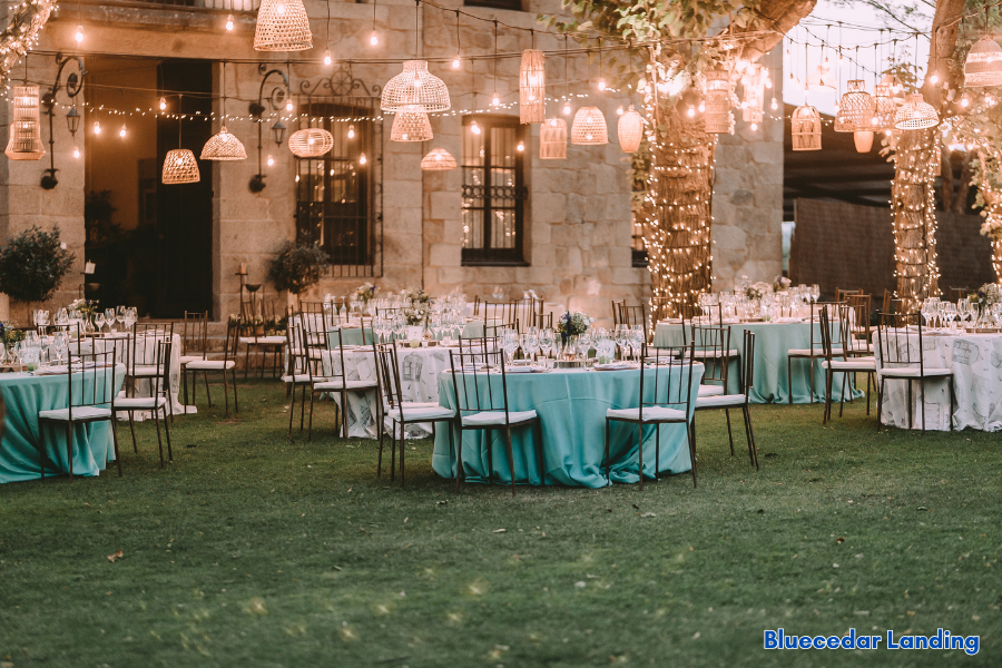 small rustic wedding