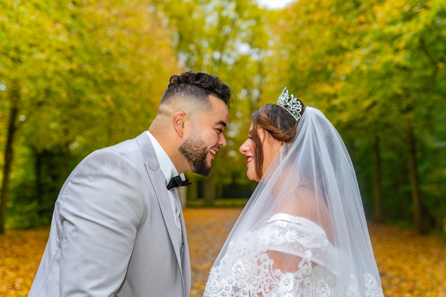fall outdoor wedding missouri